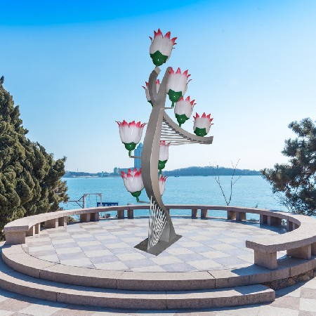LED景觀燈戶外小區(qū)裝飾燈公園廣場特色藝術荷花景觀路燈廠家批發(fā)