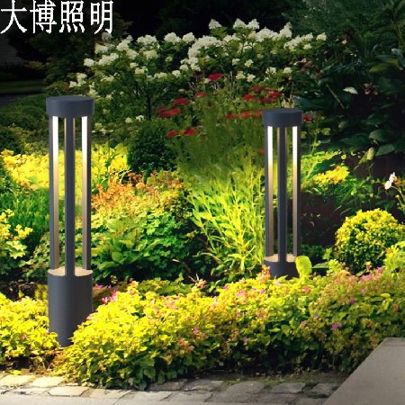 圓柱LED現(xiàn)代草坪燈定制戶外園林裝飾藝術景觀燈小區(qū)特色草坪燈